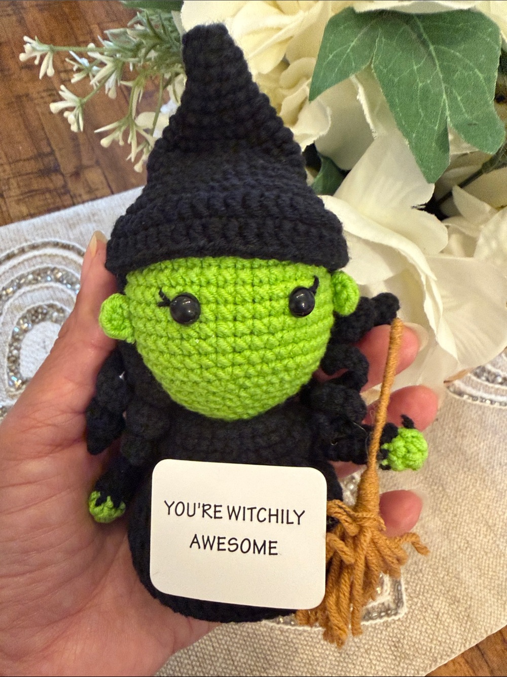 Crochet Witch Doll -NWOT